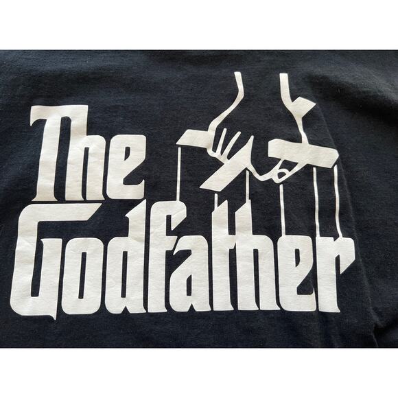 Mens L - The Godfather Men's Retro Style Comfortable Mens Classic T-Shirt - Picture 4 of 7